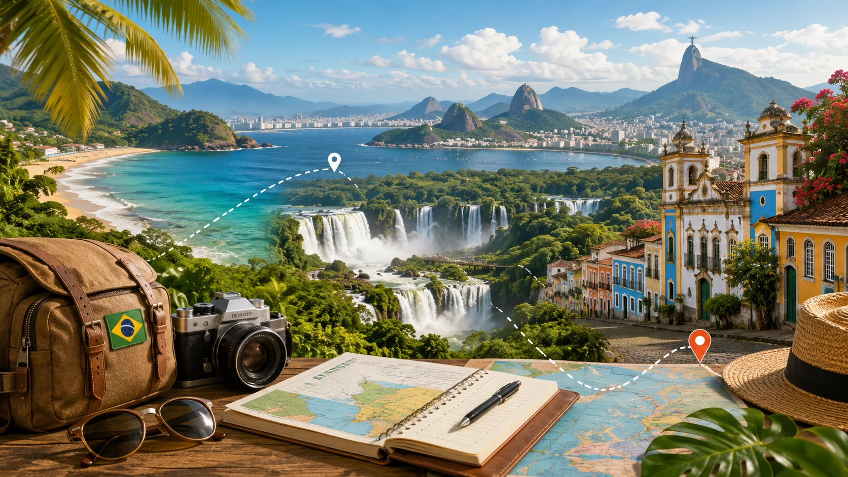 Roteiros no Brasil: Destinos e como planejar cada um!